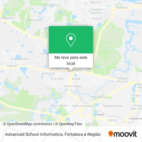 Advanced School Informatica mapa
