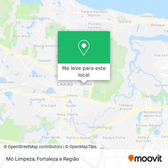 Mó Limpeza mapa