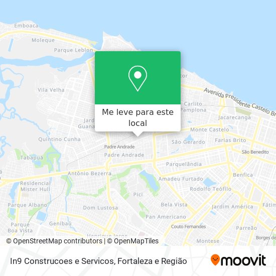 In9 Construcoes e Servicos mapa