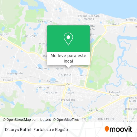 D’Lorys Buffet mapa