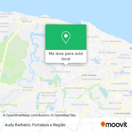 Audy Barbeiro mapa