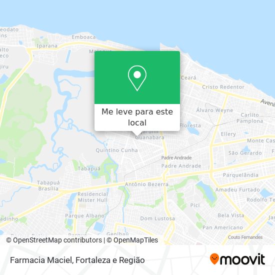 Farmacia Maciel mapa