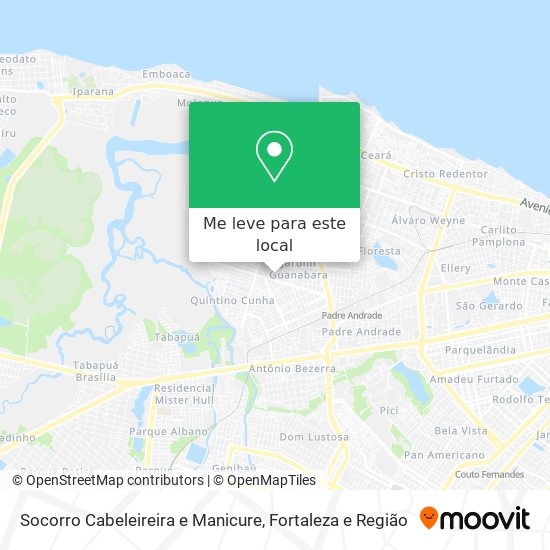 Socorro Cabeleireira e Manicure mapa
