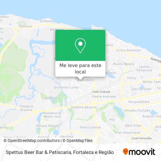 Spettus Beer Bar & Petiscaria mapa