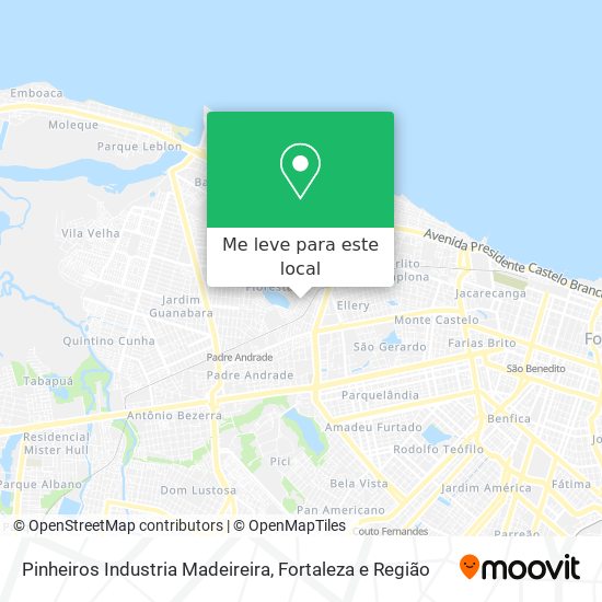 Pinheiros Industria Madeireira mapa