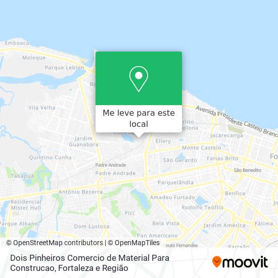 Dois Pinheiros Comercio de Material Para Construcao mapa