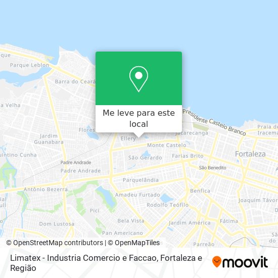 Limatex - Industria Comercio e Faccao mapa