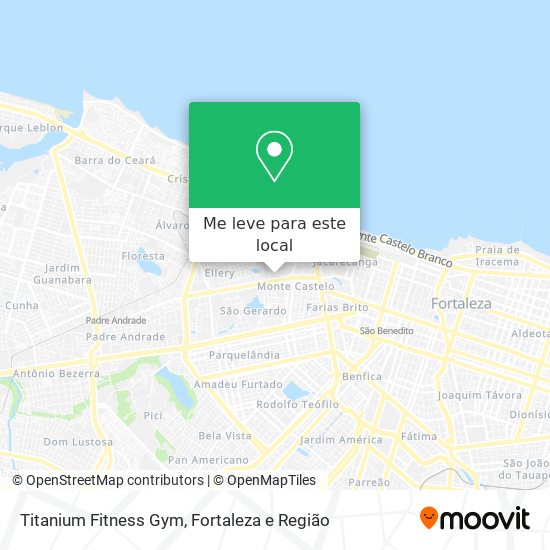 Titanium Fitness Gym mapa