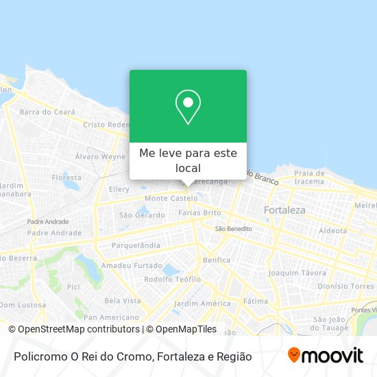 Policromo O Rei do Cromo mapa