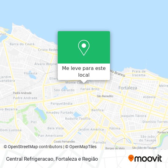 Central Refrigeracao mapa