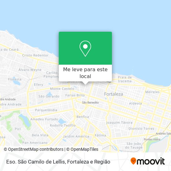 Eso. São Camilo de Lellis mapa