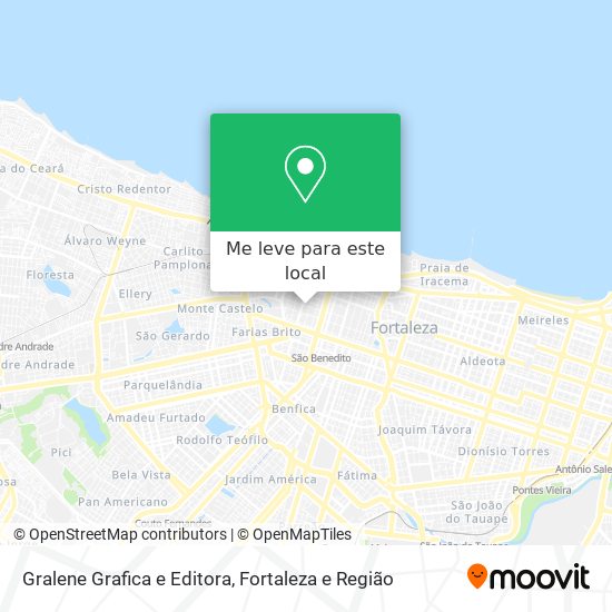 Gralene Grafica e Editora mapa
