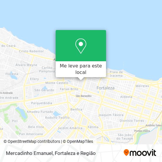Mercadinho Emanuel mapa