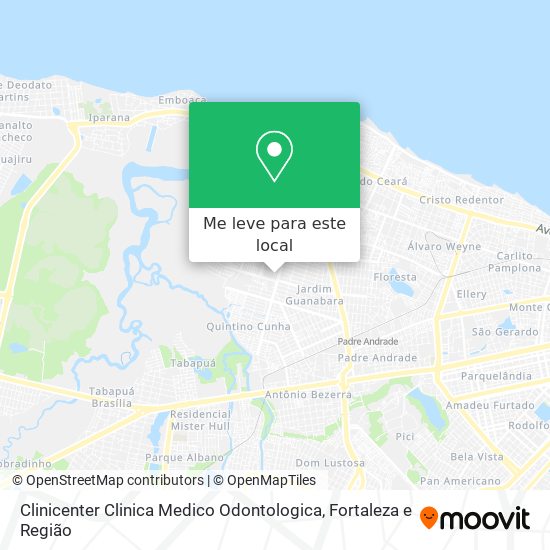 Clinicenter Clinica Medico Odontologica mapa