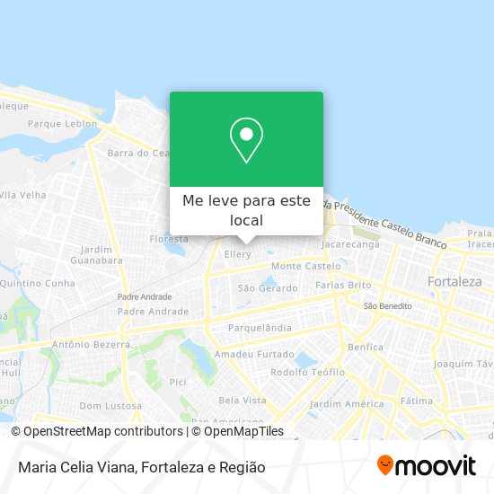 Maria Celia Viana mapa