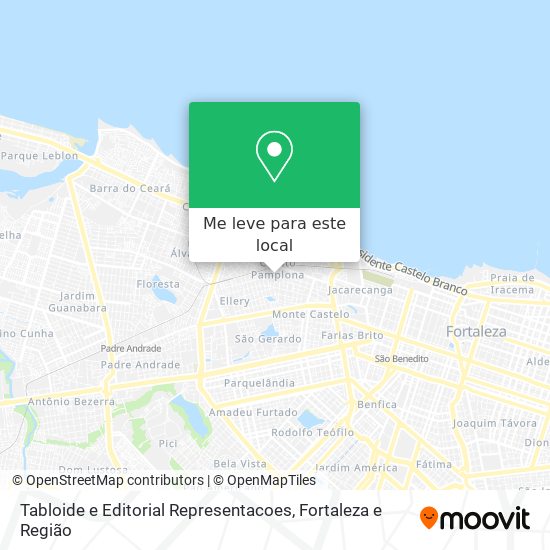 Tabloide e Editorial Representacoes mapa