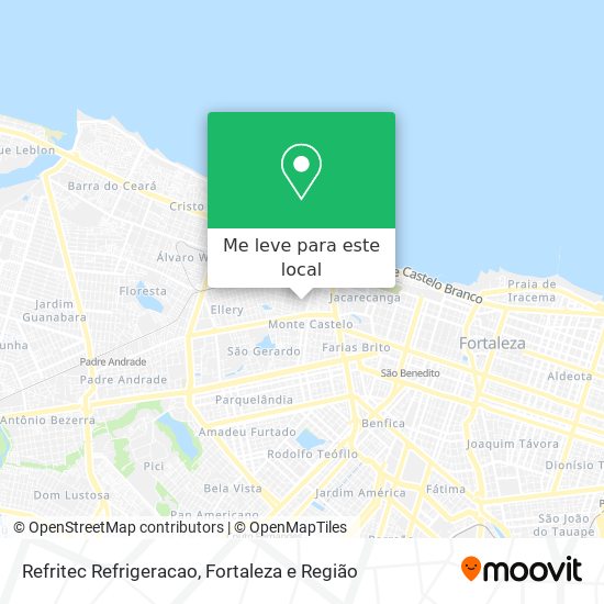 Refritec Refrigeracao mapa