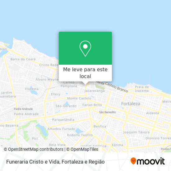Funeraria Cristo e Vida mapa