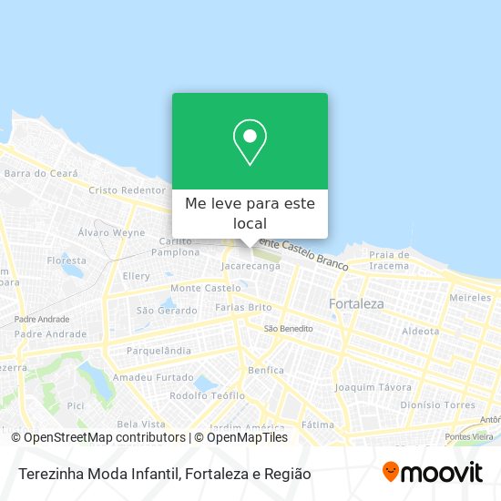 Terezinha Moda Infantil mapa
