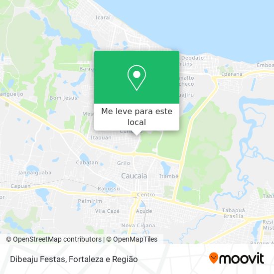 Dibeaju Festas mapa
