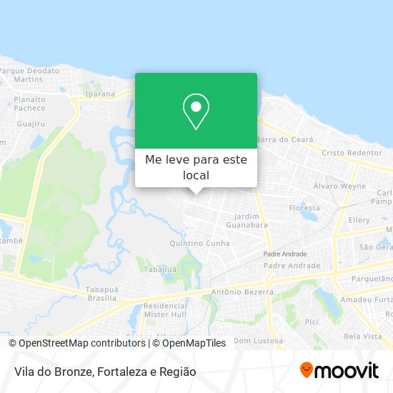 Vila do Bronze mapa