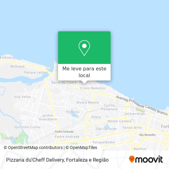 Pizzaria du'Cheff Delivery mapa