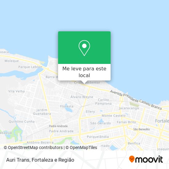 Auri Trans mapa