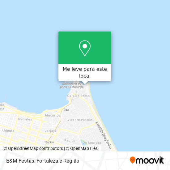 E&M Festas mapa