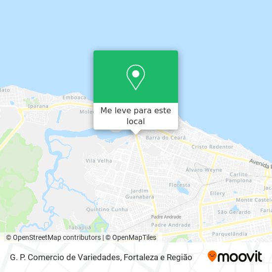 G. P. Comercio de Variedades mapa