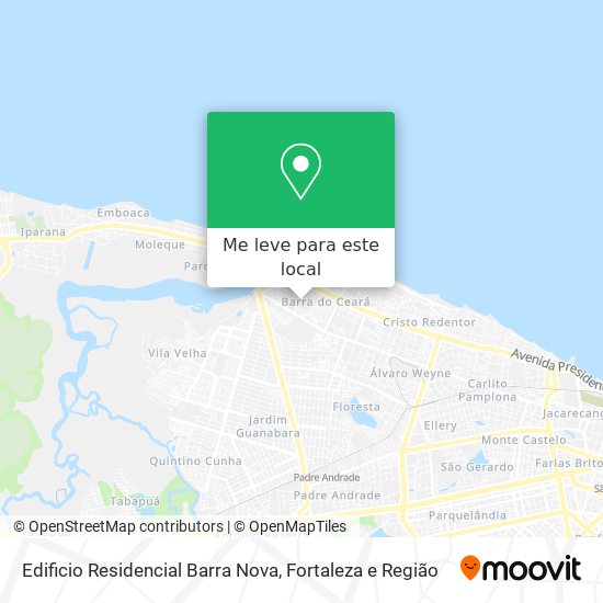 Edificio Residencial Barra Nova mapa