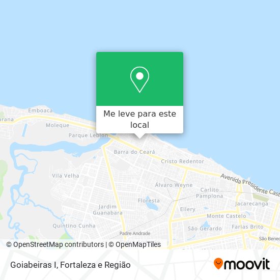 Goiabeiras I mapa