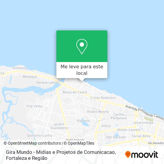 Gira Mundo - Midias e Projetos de Comunicacao mapa