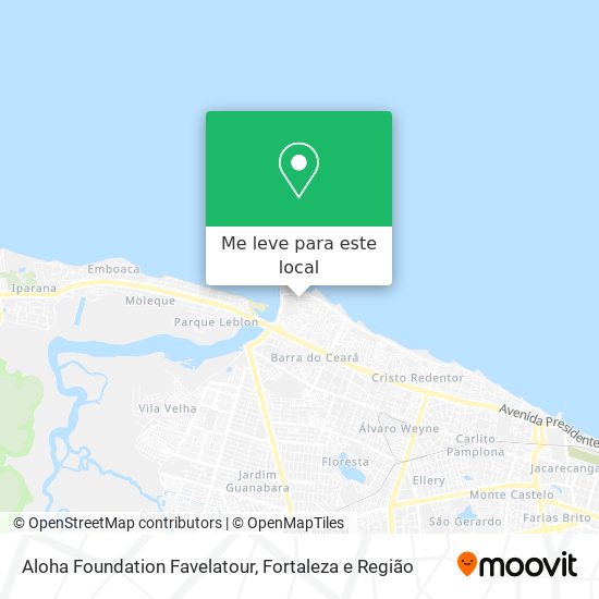 Aloha Foundation Favelatour mapa