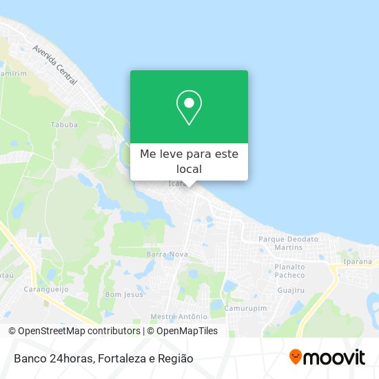 Banco 24horas mapa
