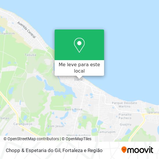 Chopp & Espetaria do Gil mapa