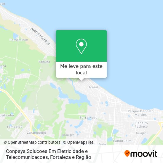 Conpsys Solucoes Em Eletricidade e Telecomunicacoes mapa