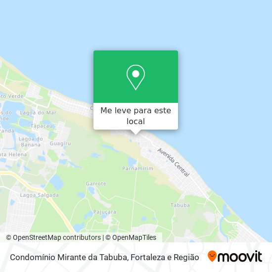Condomínio Mirante da Tabuba mapa