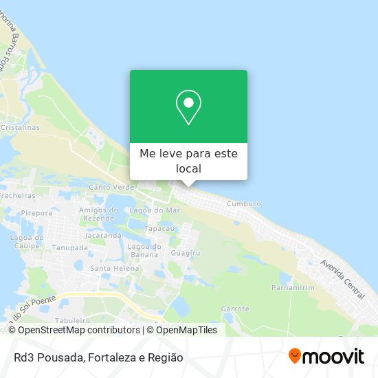 Rd3 Pousada mapa