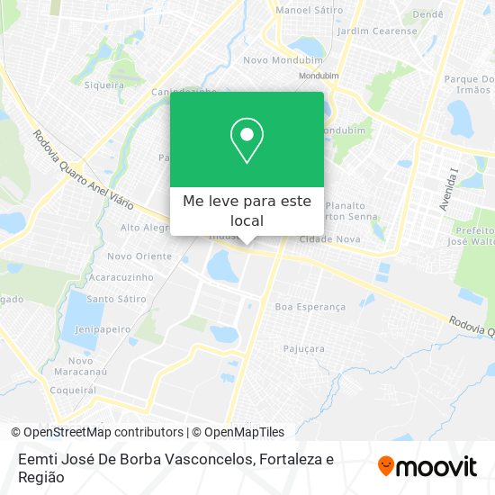 Eemti José De Borba Vasconcelos mapa