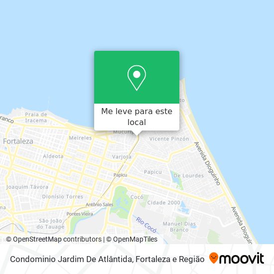 Condominio Jardim De Atlântida mapa