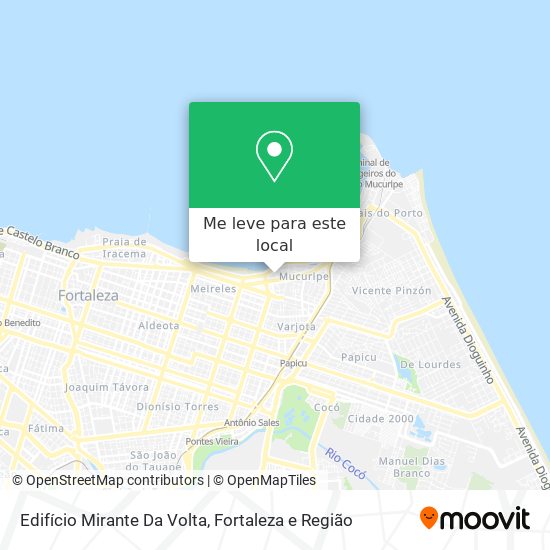 Edifício Mirante Da Volta mapa