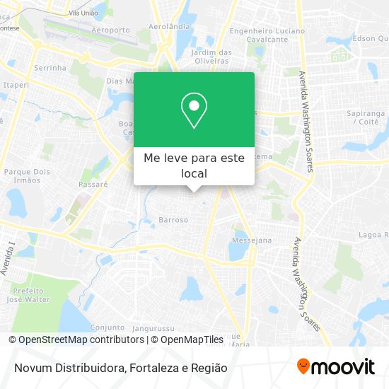 Novum Distribuidora mapa