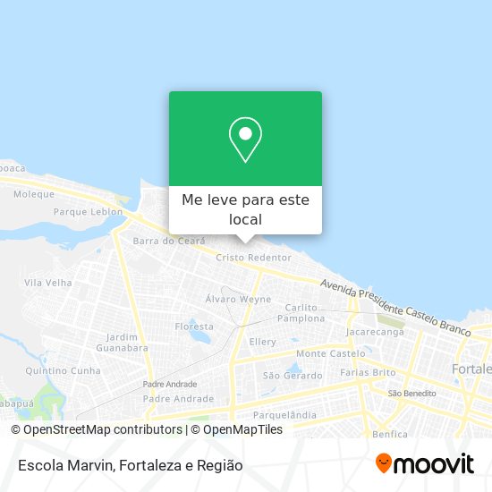 Escola Marvin mapa