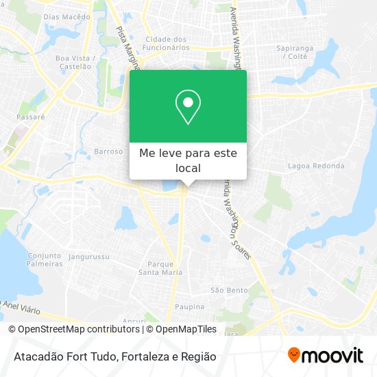 Atacadão Fort Tudo mapa
