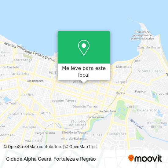 Cidade Alpha Ceará mapa