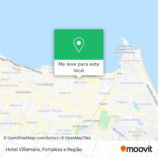 Hotel Villamaris mapa