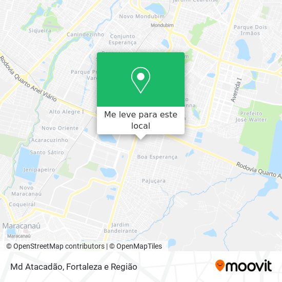 Md Atacadão mapa