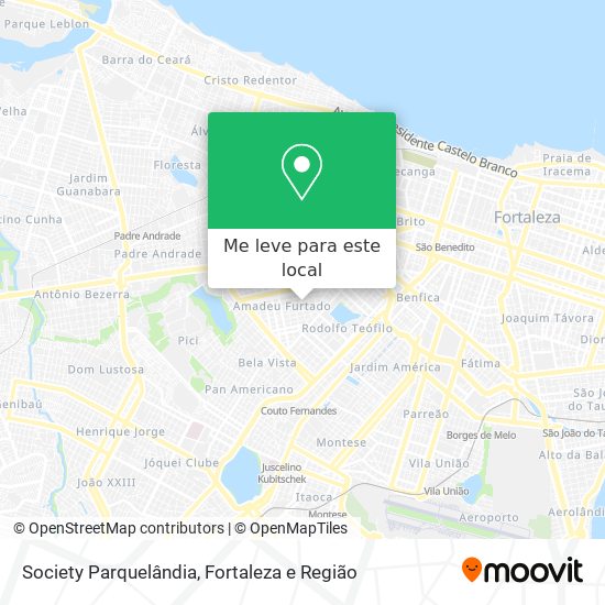 Society Parquelândia mapa