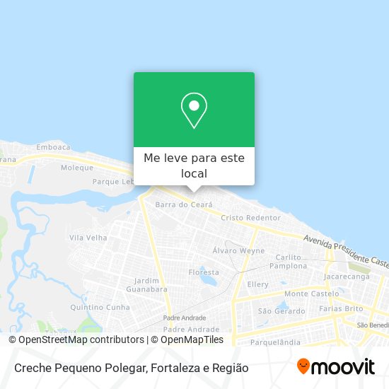 Creche Pequeno Polegar mapa