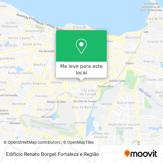 Edifício Renato Borgel mapa